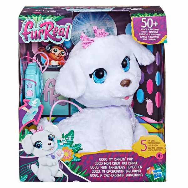chien blanc jouet