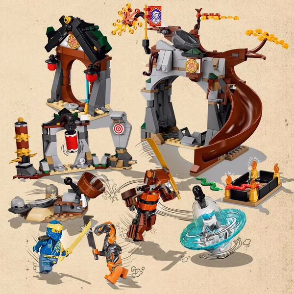 Lego Ninjago Le Centre D Entrainement Ninja Lego King Jouet Lego Briques Et Blocs Lego Jeux De Construction