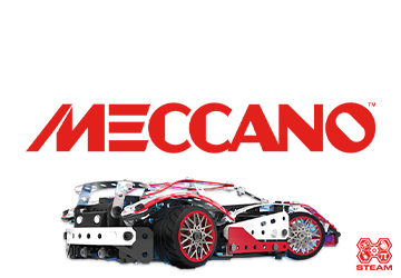 Boite construction Meccano - Voiture Cabriolet avec moteur a