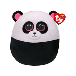 Coussin Peluche Bitsy Le Chien - Squish A Boos Ty - Ultra Doudou Moelleux 40cm - Idéal Sieste Et Déco