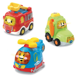 Coffret véhicules trio Secours - Tut Tut Bolides 