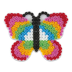 Hama Plaques pour perles à repasser : Grand Adolescente et Fleur
