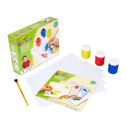 Kids 1er kit peinture pour bébé Crayola : King Jouet, Dessin et peinture  Crayola - Jeux créatifs