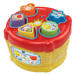 Tourni Pomme Des Formes VTech - Jouet D'éveil Avec 10 Blocs | Dès 1 An