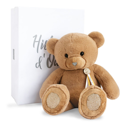 Doudou Ours Réversible Doudou Et Compagnie - 30 Cm - Marron - Transformable En Sac - Lavable - Garantie Retrouvaise