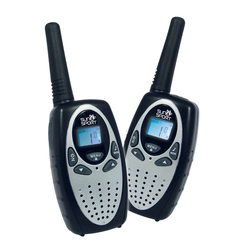 Buki - TW04 - Talkie-Walkie Messenger Avec Clavier Et Écran - Portée 3 Km - Rechargeable - Dès 8 Ans