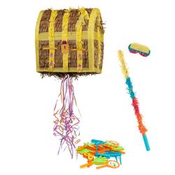Pinata Bateau Pirates Pour Anniversaire - à Remplir De Bonbons Ou Cadeaux - Jeu Et Décoration Enfants - 35x44cm