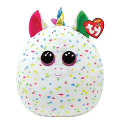 Coussin peluche licorne - 20 cm