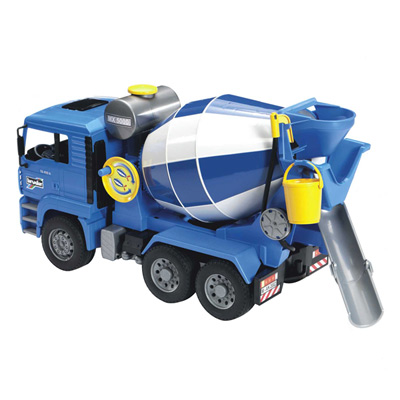 Camion toupie bétonnière