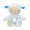 Peluche mouton tendres mots doux bleu