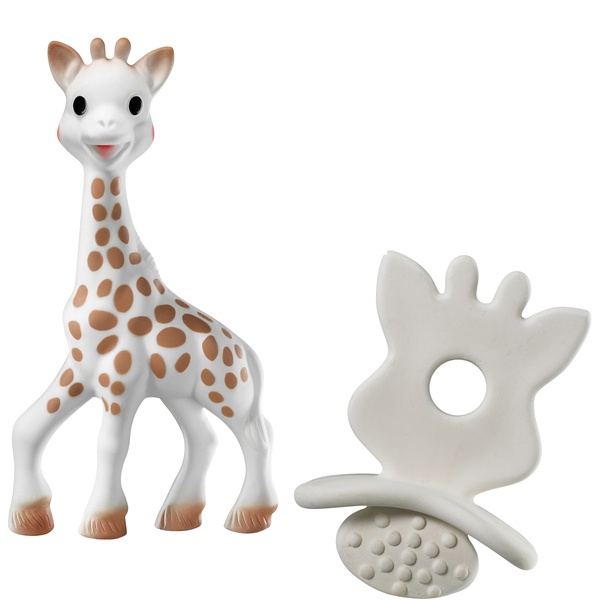 Coffret 5 Hochets & Anneaux Dentition Auby - Jouet Bébé 3+ Mois