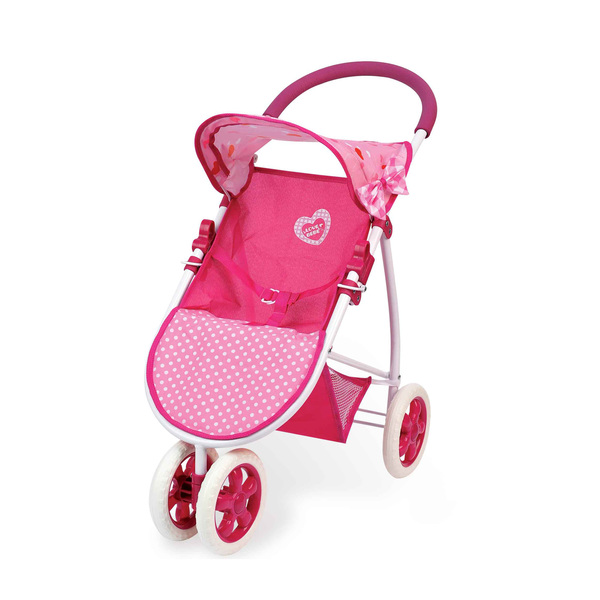 Poussette 3 Roues Jogger Love Bebe King Jouet Poupons Bebes Love Bebe Poupees Peluches