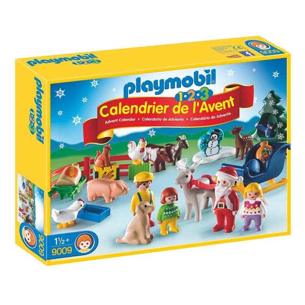 9009-Calendrier de l'Avent 1.2.3 Noël à la ferme - Playmobil Christmas
