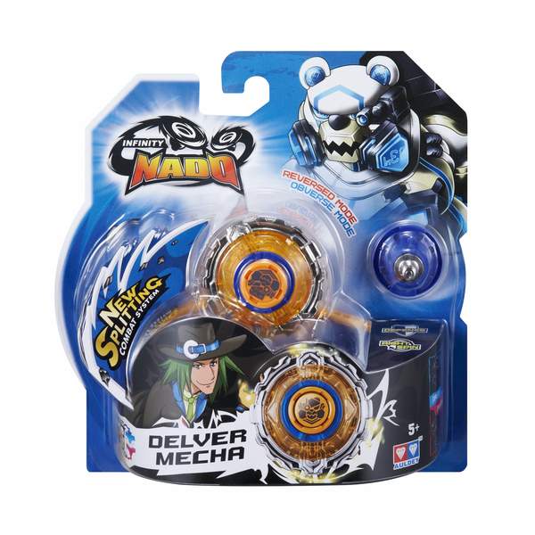 Toupie Infinity Nado - Beyblade Métallique Avec Lanceur - Jouet Enfant 5-12 Ans - Fury Wave Dragon