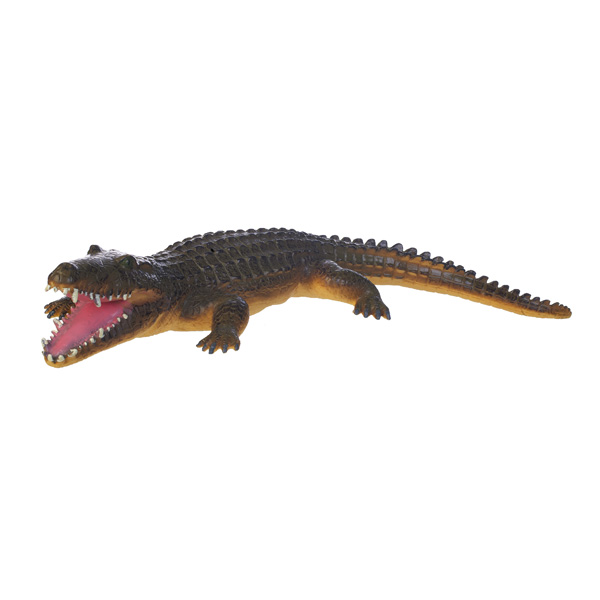 Figurine crocodile 65 cm Animal world : King Jouet, Figurines Animal