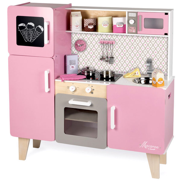 Maxi Cuisine Macaron en bois Janod King Jouet Cuisine Maxi Cuisine Macaron en bois Janod King Jouet Cuisine