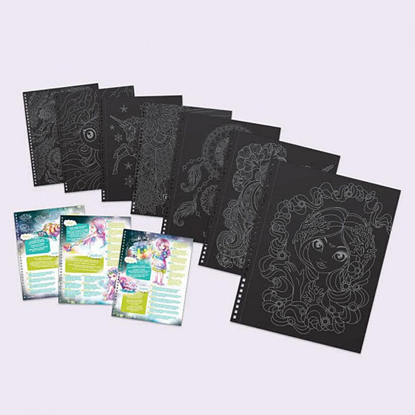 Livre de coloriage Nebulous Stars Educa  King Jouet, Dessin et