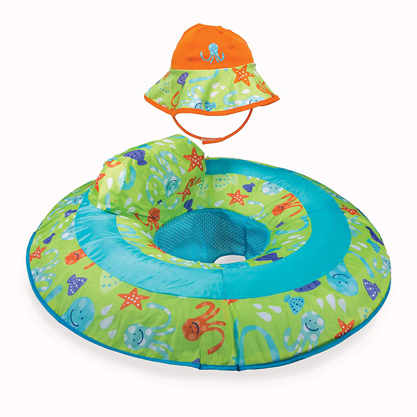 Bouee Bebe Spingfloat Avec Chapeau Swimways King Jouet Jeux De Plage Swimways Sport Et Jeux De Plein Air