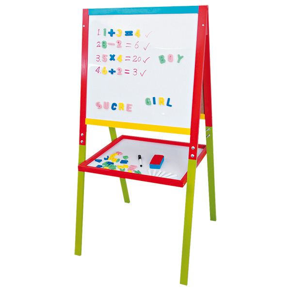 Tableau Bois Ardoise Et Magnétique Creamania Art King Jouet