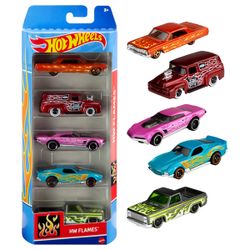 Coffret 5 voitures Hot Wheels