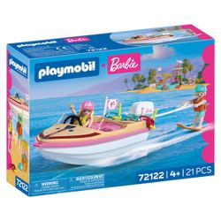 72122 - Playmobil Barbie - Bateau et wakeboard