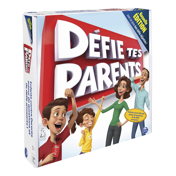 Spin Master „Defie Tes Parents“ – Paris Edition Ratespiel Für Familien