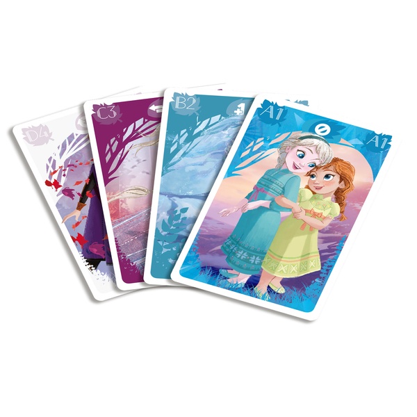 Jeu de 7 Familles 4 en 1 - La Reine des Neiges Cartamundi : King Jouet ...