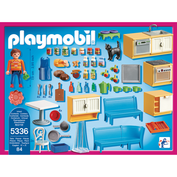 5336 - Cuisine avec coin repas - Playmobil Dollhouse Playmobil : King  Jouet, Playmobil Playmobil - Jeux d'imitation & Mondes imaginaires