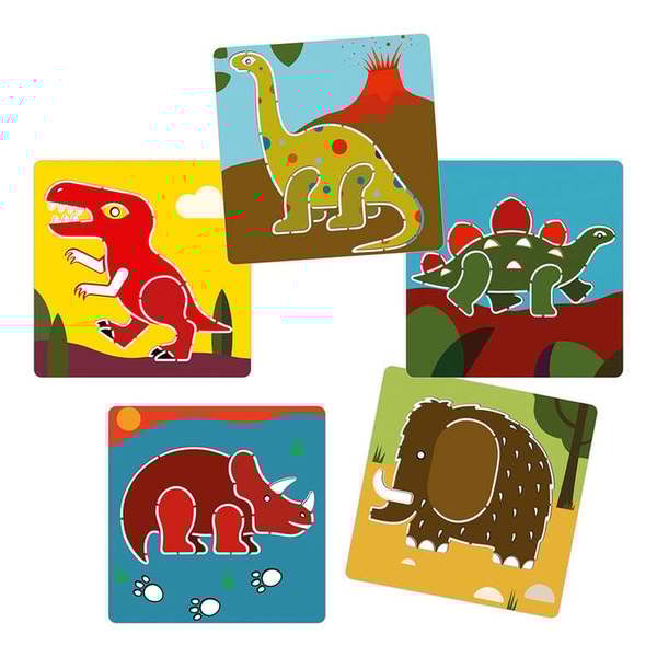 Pochoirs dinosaures