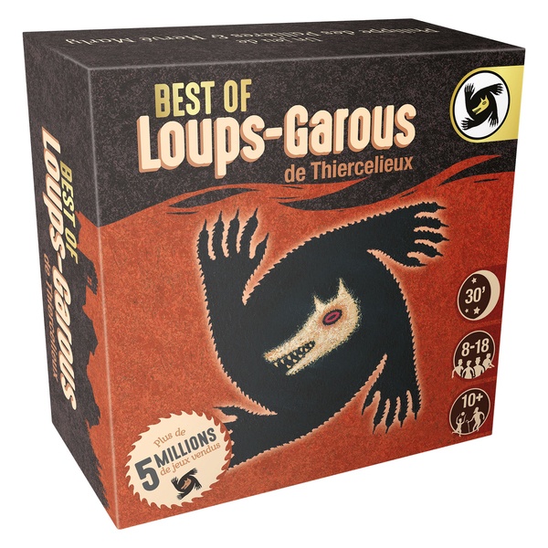 Loups Garous Best Of Asmodée King Jouet, Jeux d'ambiance Asmodée