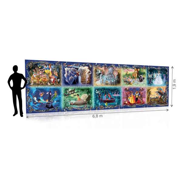 Puzzle 40 000 pièces Les inoubliables moments Disney Ravensburger King Jouet, Puzzles