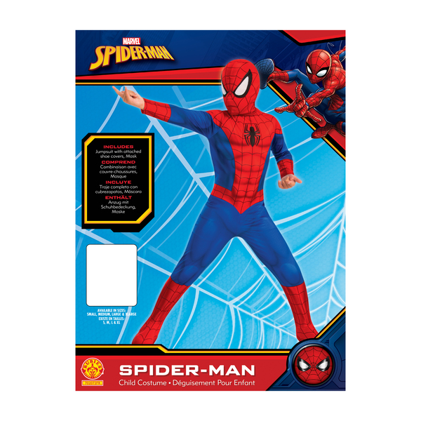 Costume Spider-Man Enfant - Déguisement Super-héros Avec Masque, Pour Halloween, Anniversaire, Carnaval Et Cosplay - 8