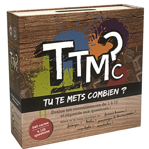 Tu te mets combien ? Cartamundi : King Jouet, Jeux de réflexion