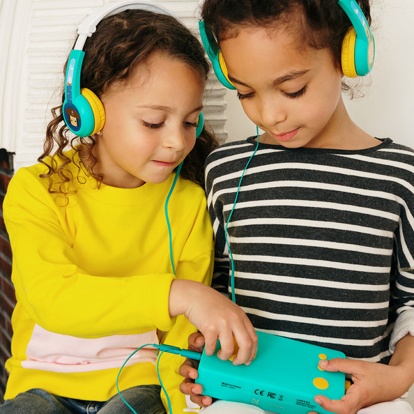 LUNII - Casque audio Octave - Compatible avec Ma Fabrique à Histoires -  Pour les enfants de 3 à 8 ans