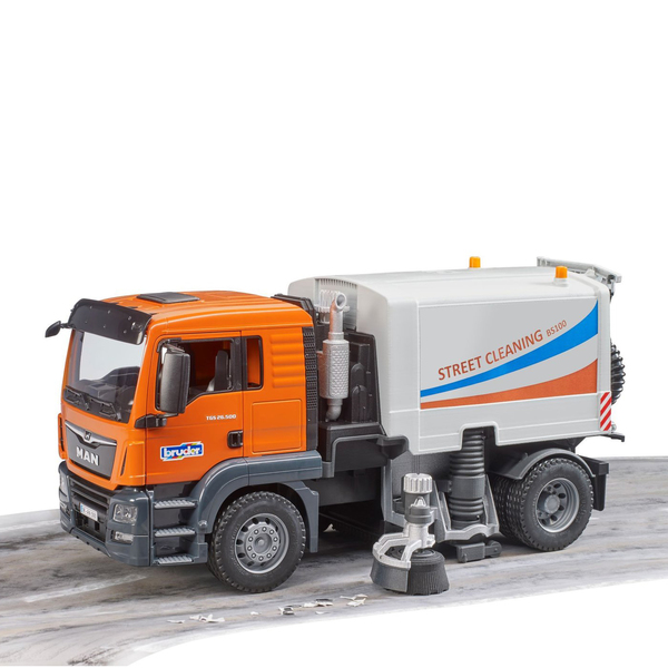 BRUDER Camion de nettoyage de rues MAN TGS - Pour enfant Garçon