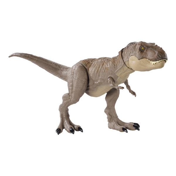 Figurine T-Rex Jurassic World Morsure Extrême - 53cm Avec Sons & Réalité Augmentée