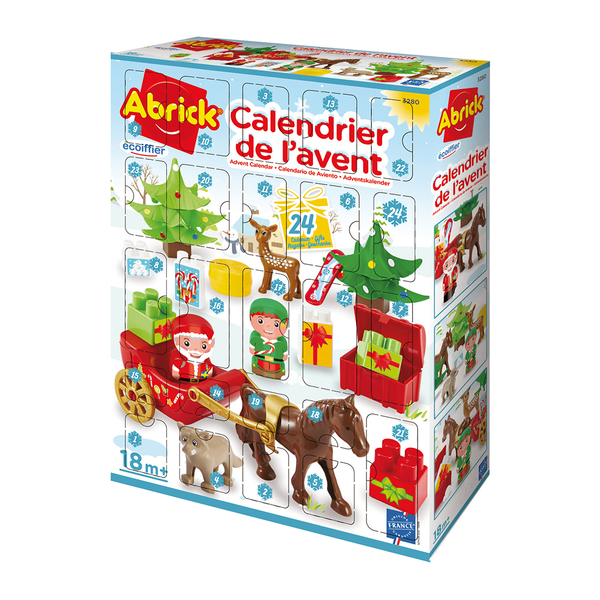 Calendrier de l'avent thème Noël Abrick : King Jouet, Calendriers de l