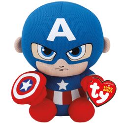 Ty - Marvel Beanie Babies - Peluche Spiderman 15 cm - Jeux & Jouets Ty - Marvel Beanie Babies - Peluche Spiderman 15 cm - Jeux & Jouets