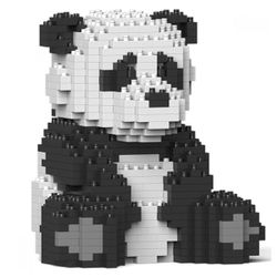 Jeu de construction Jekca - Panda assis 14cm