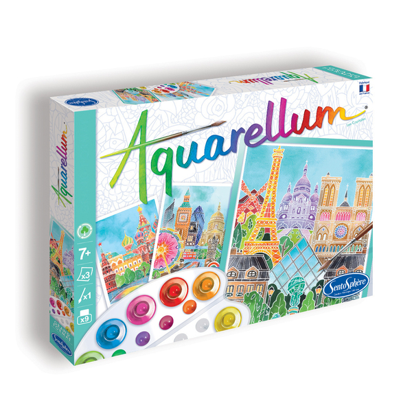 Aquarellum Junior Ballerines - Kit Peinture Magique | Dès 7 Ans Fabriqué France
