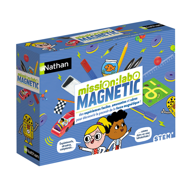 Mission Labo Magnetic Nathan Jeux : King Jouet, Jeux scientifiques ...