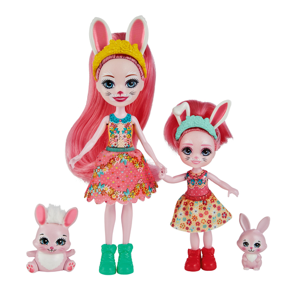 Poupée Bree Lapin et petite sœur - Enchantimals
