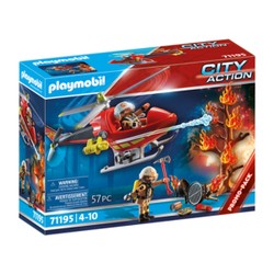 71193 - Playmobil City Action - Caserne de pompiers transportable Playmobil  : King Jouet, Playmobil Playmobil - Jeux d'imitation & Mondes imaginaires