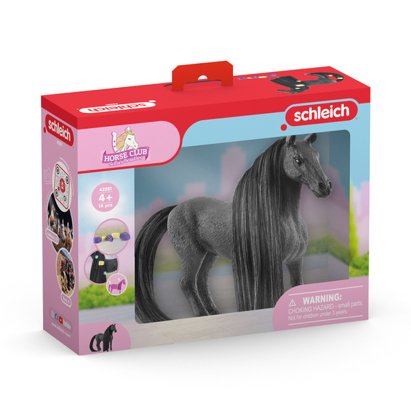 Figurine Cheval Schleich Jument Islandaise - Jouet Enfant 5+ Ans, Blanc Realiste