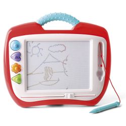 Ardoise Magique LILLIPUTIENS Louis - Jouet Éducatif 18+ Mois Avec Tampons Et Cartes