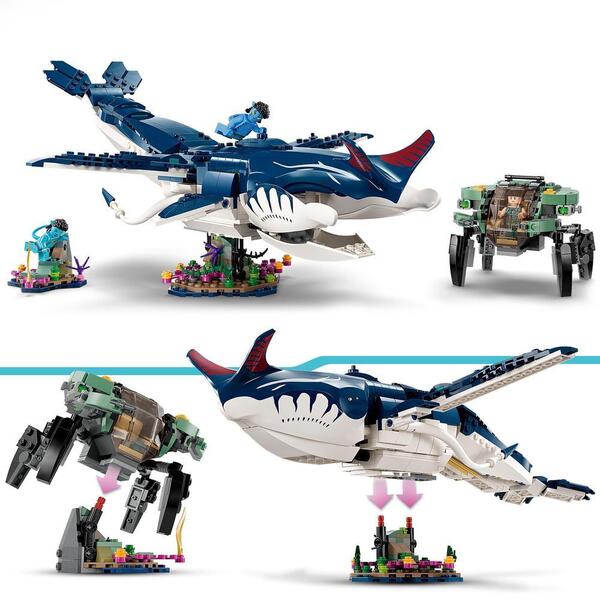 75579 - LEGO® Avatar - Payakan le Tulkun et Crabsuit
