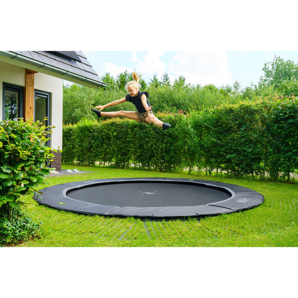 Trampoline enterré Dynamic 305 cm avec dalles Exit Toys King Jouet