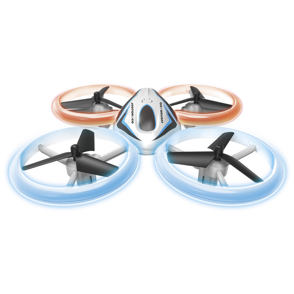 Mini Drone Pour Enfants Avec Lumières LED - 2 Batteries, 360° Rotation - Jouet Télécommandé Débutant 6 Ans Et Plus