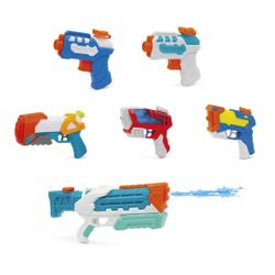 Pack de 6 pistolets à eau