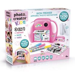 Appareil photo Creator Kids bleu Canal Toys : King Jouet, Appareils photo  et camera Canal Toys - Jeux électroniques